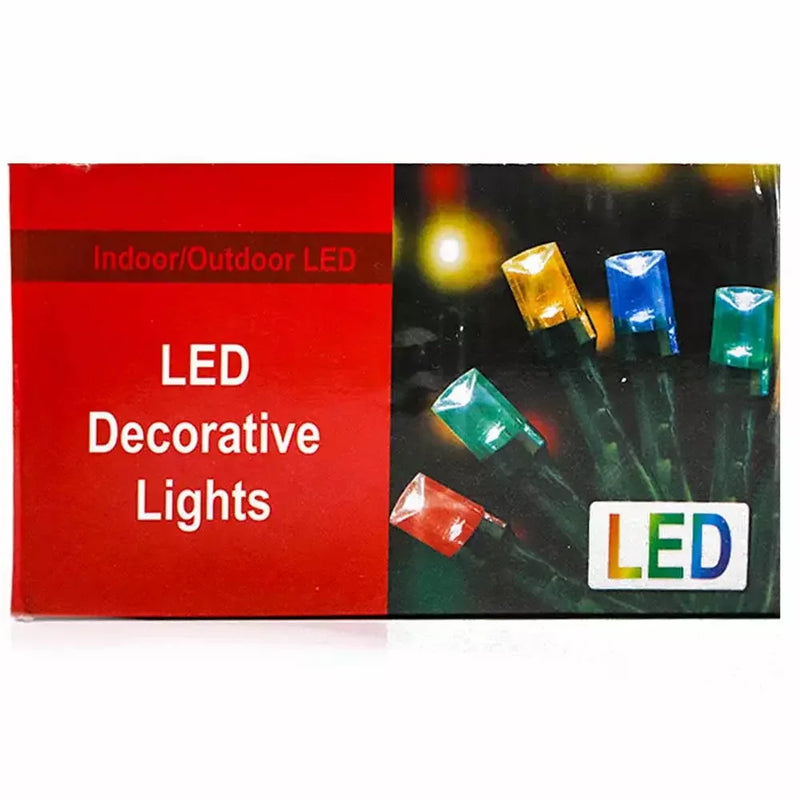 Rgb Renkli Işık Pirinç 10 Metre 100'lü Ledli