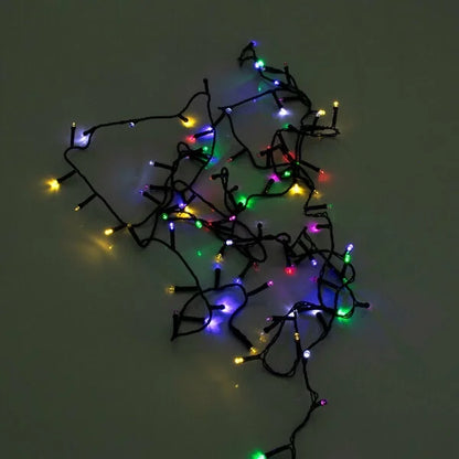 Rgb Renkli Işık Pirinç 10 Metre 100'lü Ledli