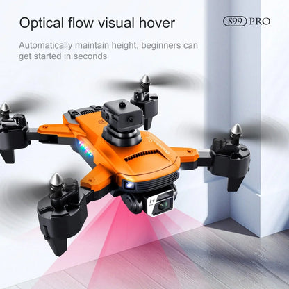 S9 Pro 4k Kamera Drone Uzaktan Kumandalı Katlanabilir, Rc Drone