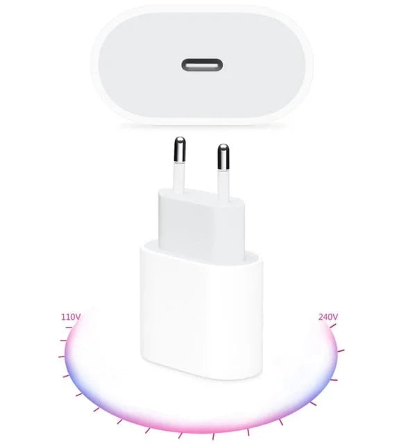 Şarj Aleti 25w Çift Usb-c Hızlı Şarz Cihazı