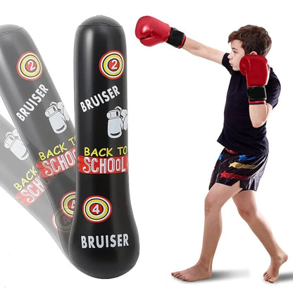 Şişme Boks Fitness Antrenman Dikey Kum Torbası Pvc