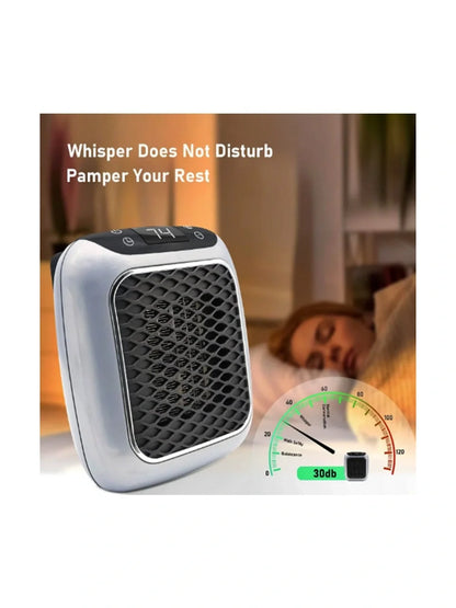 Priz Soba 800w Seramik Fişe Takılan Isıtıcı, Uzaktan Kumandalı Soba
