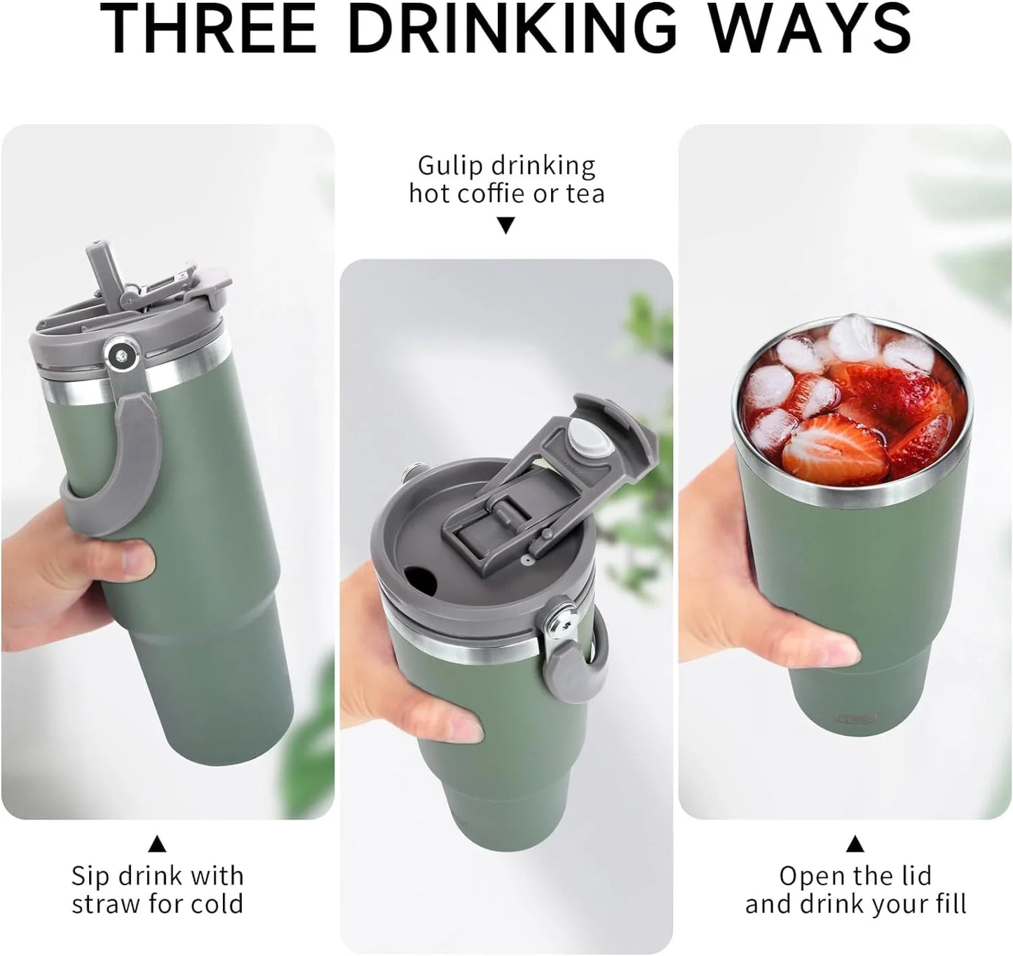 Termos 900 Ml Pipetli Termos Bardak