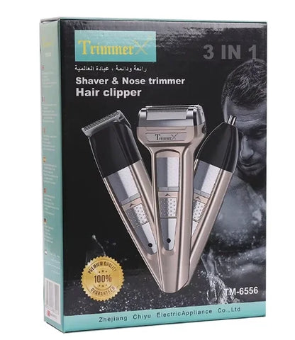 Trimmerx 3 Başlıklı Saç Sakal Tıraş Makinesi Profesyonellerin Tercihi