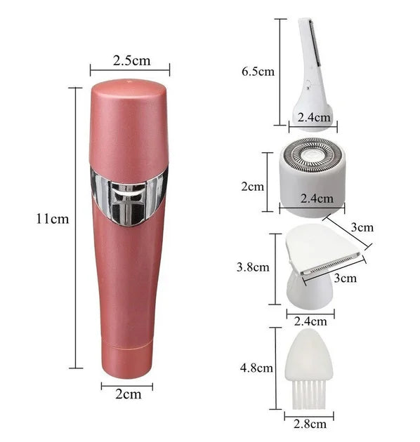 Tüm Cilt Tipleri Için 3 Başlıklı Refreshing Skin 3 In 1 Epilasyon Aleti Cilt Yenileme Cihazı