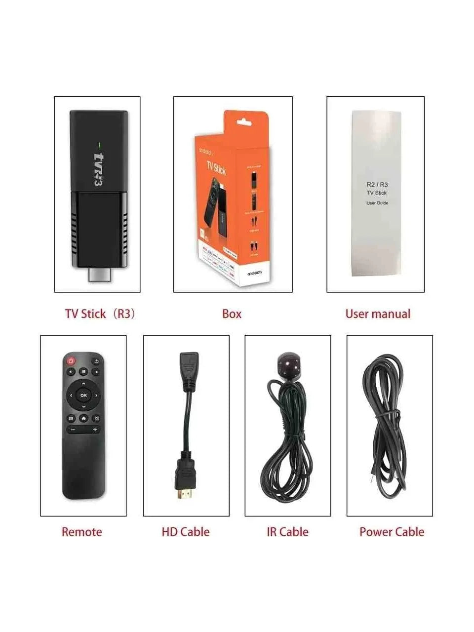 Tvr3 Box S Tv Stick Android Box 4k Android 13 Sürüm 2gb Ram 16gb Hafıza Wifi 2.4 Android Tv