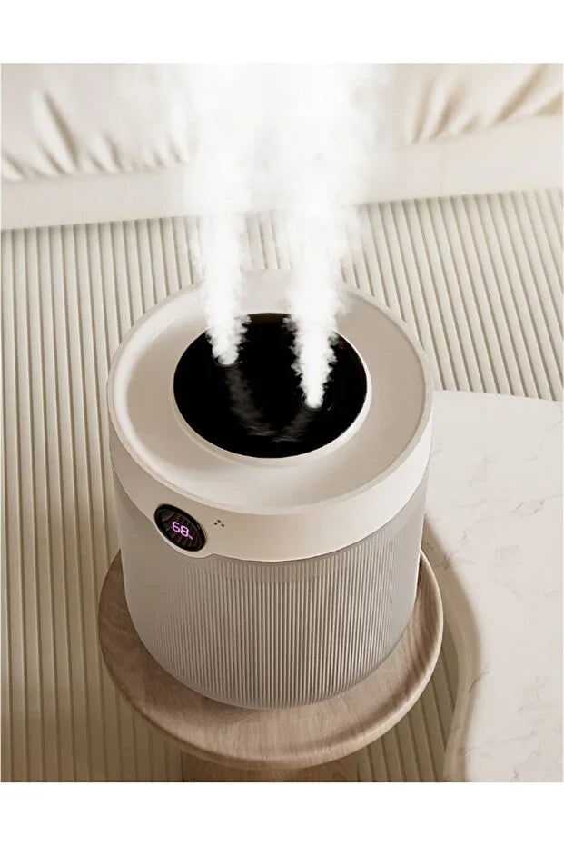 Ultrasonik Oda Hava Nemlendirici Çift Sprey Aromatherapy Ev Ofis Humudifier Rgb Işıklı 2lt
