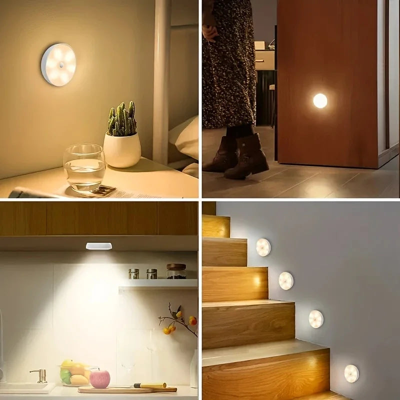 Uzaktan Kumandalı Yapışkanlı 3'lü Led Spot Lamba