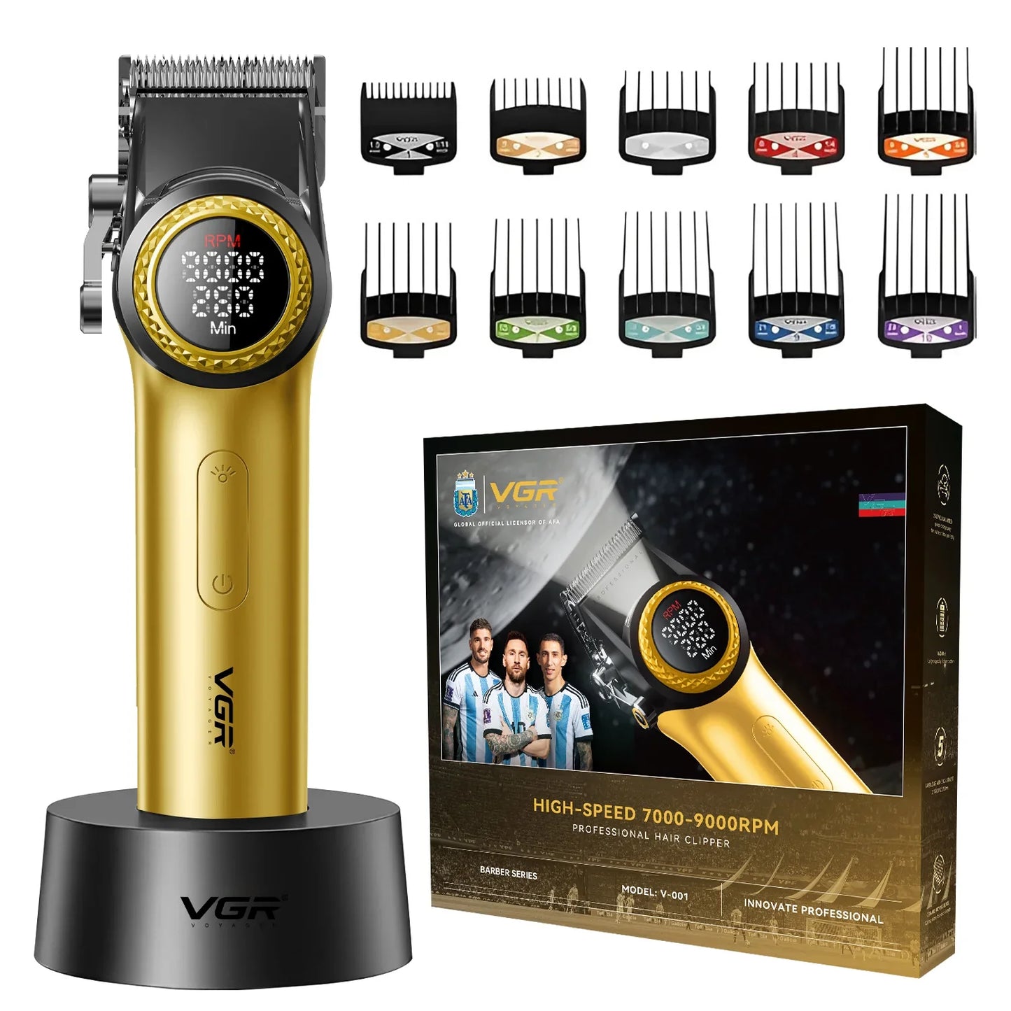 Vgr V-001 Profesyonel Salon Kalitesinde Saç Kesme Makinesi