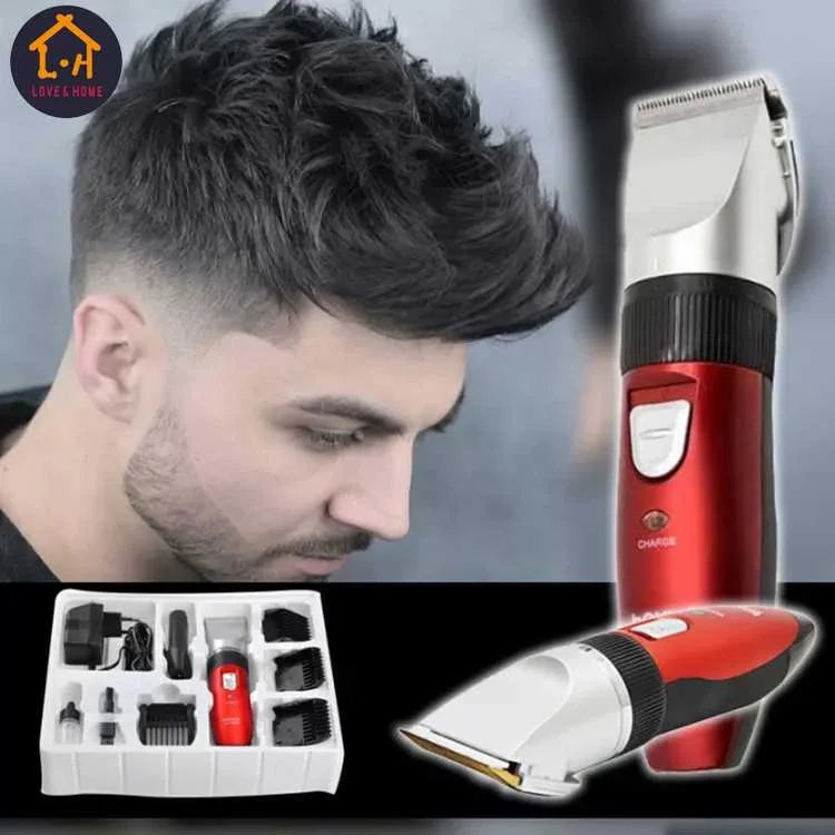 Waer Erkek Tıraş Makinesi Çift Batarya Berber Tipi Wa-001