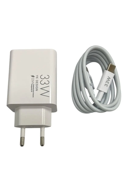 Yk Desing Yk-sr68 Usb Type-c 33w Şarj Aleti